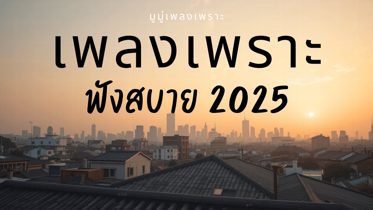 รวมเพลงเพราะๆ ฟังสบายๆ ฟังทำงาน ร้านกาแฟ 2025 EP.288 #มูมู่เพลงเพราะ  #เพลงฮิต #เพลงใหม่ #longplay