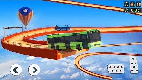 Impossible Bus Driving - Mega Ramp Stunt Racing Beta - Bus Games - Android Gameplay