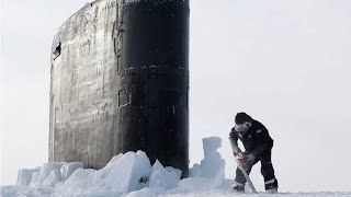 US Navy fast Attack Submarine Breaks Through Arctic Ice