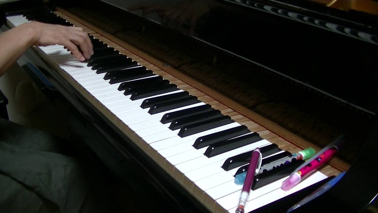 合唱ピアノ伴奏＠手紙＠アンジェラ・アキ＠講師参考演奏 YouTube