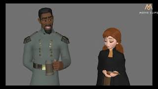 Animation Process: Lieutenant Mattias & Anna | Frozen 2