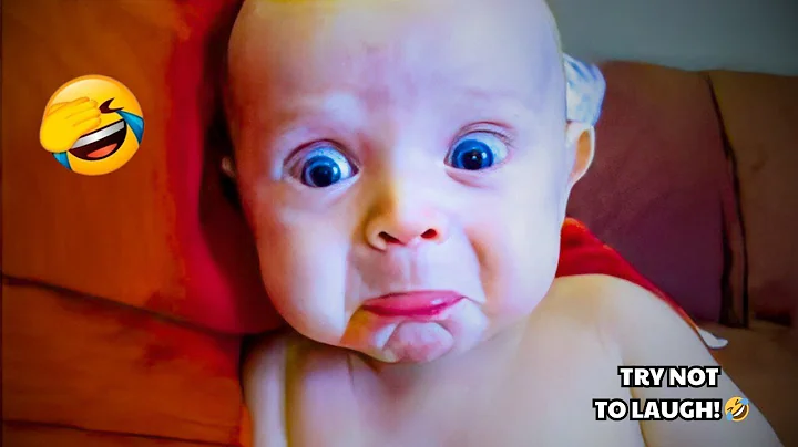 Funniest Baby Reactions 2025 😂 Impossible Try Not To Laugh Baby Giggles Compilation