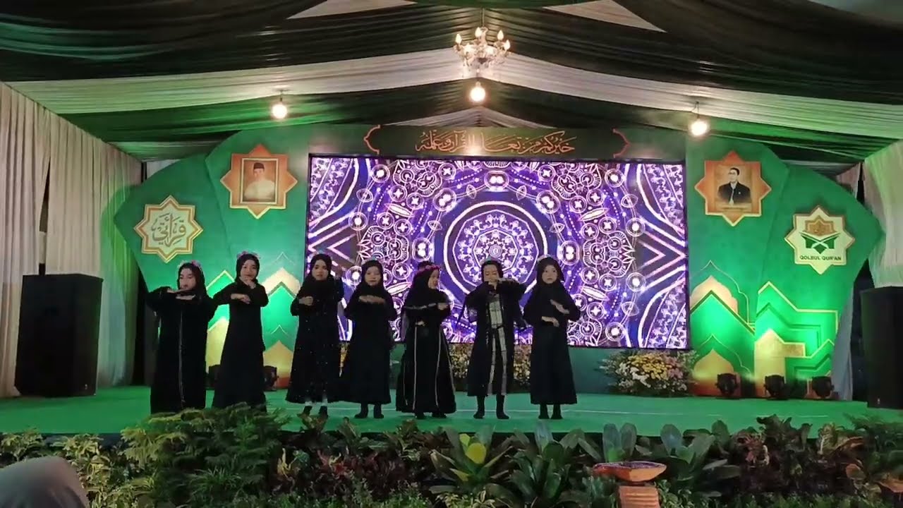 🌙✨ Pentas Seni – Tari Kreasi Sabry Aalil | Nuansa Islami Arabic ✨🌙