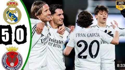 Deportiva Minera vs Real Madrid 0-5 ● Copa Del Rey 2025 Highlights ● Stunning Goals in HD
