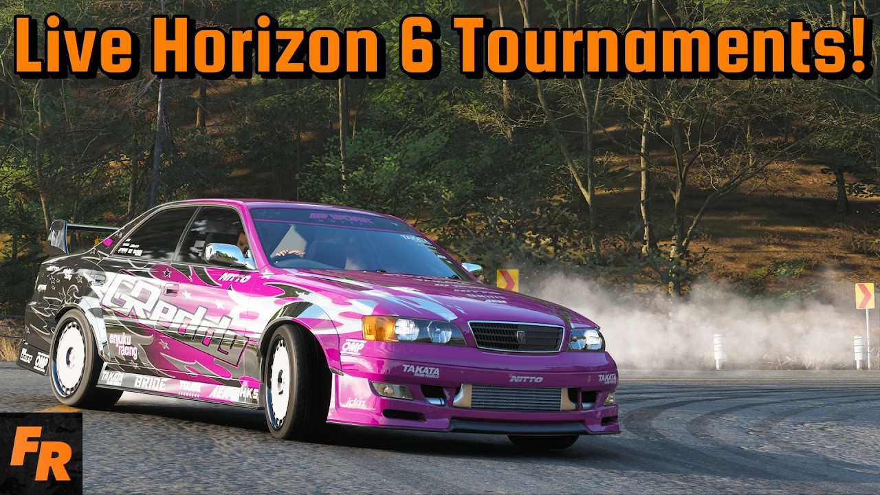 Live Tournaments On Forza Horizon 6!