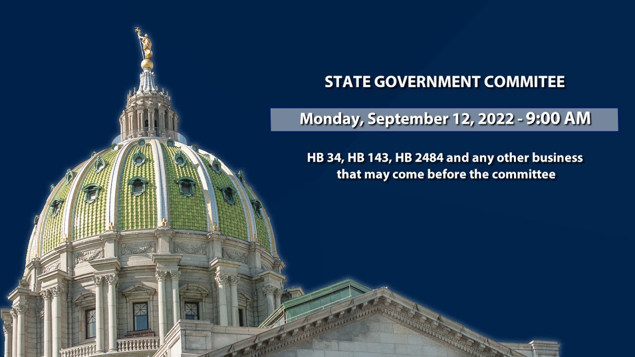 State Comitee STATE GOVERNMENT COMMITTEE - YouTube