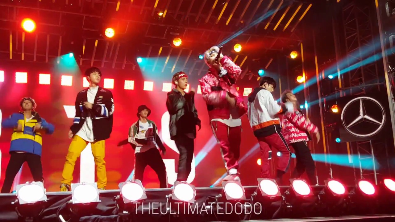 171115 I Need U @ BTS 방탄소년단 Jimmy Kimmel Live Mini Concert 지미 키멜 라이브 Fancam 팬캠