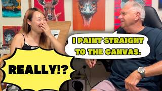 From Motorcycle Racer to Artist | Eddie’s Creative Journey in Mission Beach