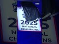 UConn WBB reveals their 2025 National Championship banner No. 12 🏆 #basketball #uconn