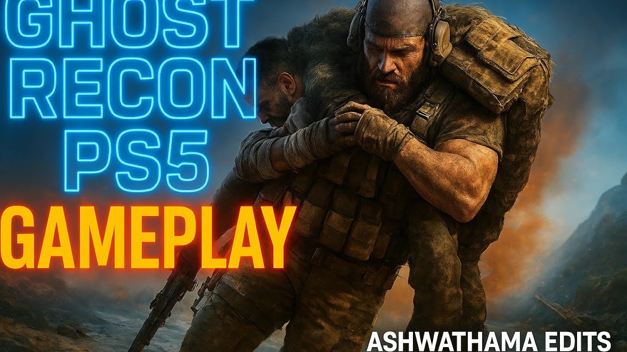 🎮 Ghost Recon Gameplay on PS5 | Tactical Stealth Action 🎯