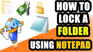 How To Lock A Folder Using Notepad Sinhala 2016 screenshot 2