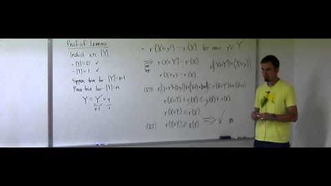 Lecture  13 . Matroids (Federico Ardila)
