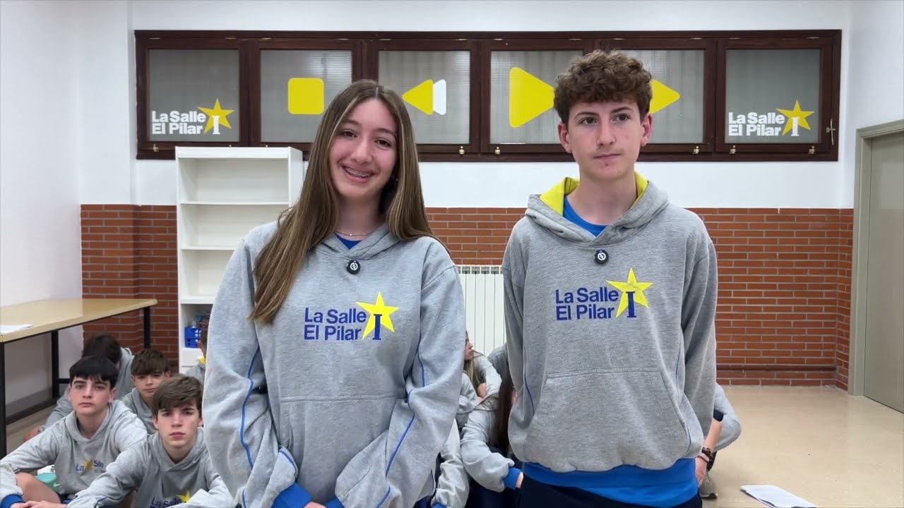 RADIO VOCACIONAL MAYO 2025: BLANCOS Y AZULES  en la SEMANA LA SALLE, a cargo de 3º de ESO