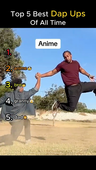 Top 5 Best 'Dap Ups' Of All Time. #funny #shorts