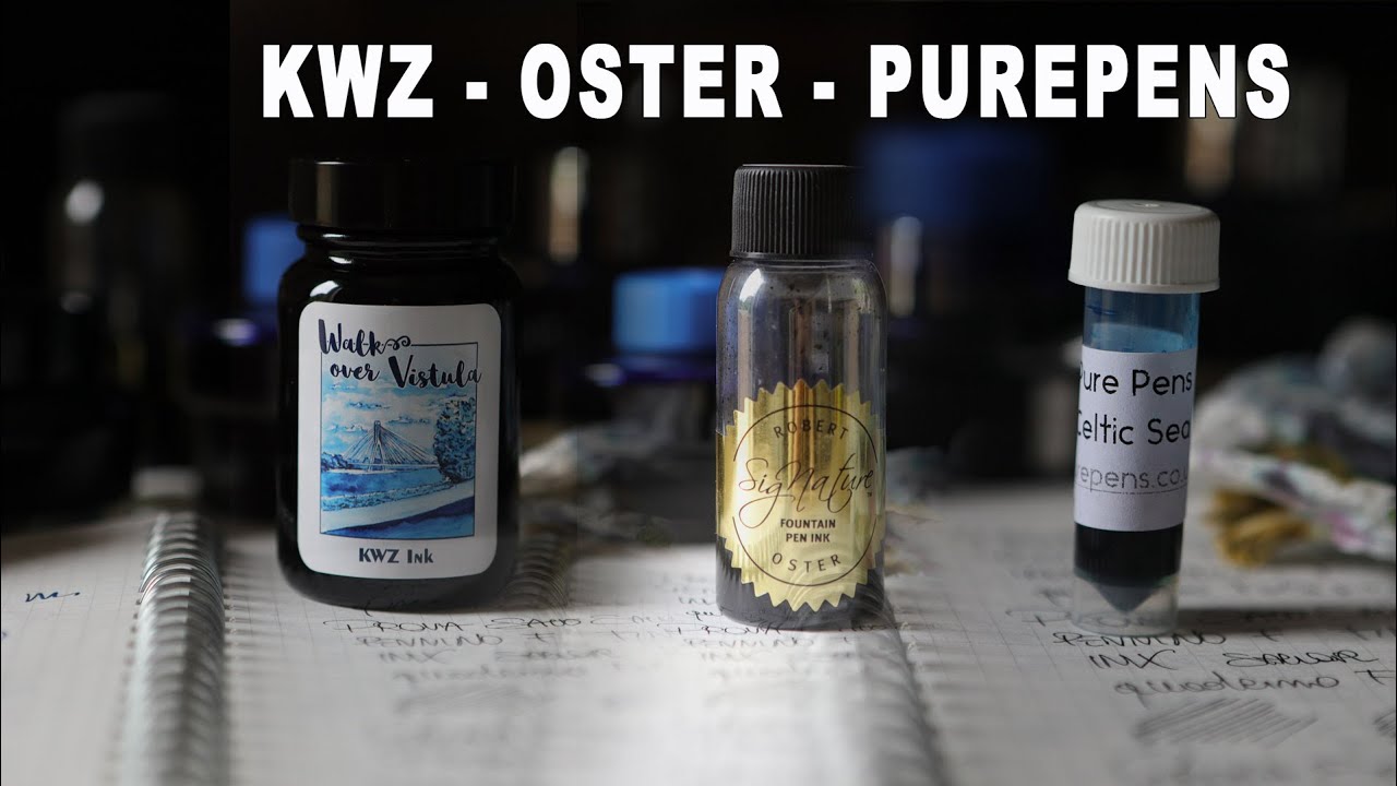 Inchiostri KWZ Robert Oster e Purepen test e recensione