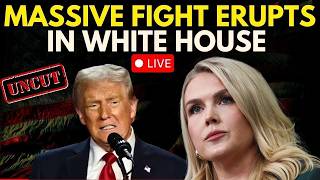 Karoline Leavitt LIVE: ‘Won’t Tolerate This’ | Huge Fight During White House Briefing | US News LIVE