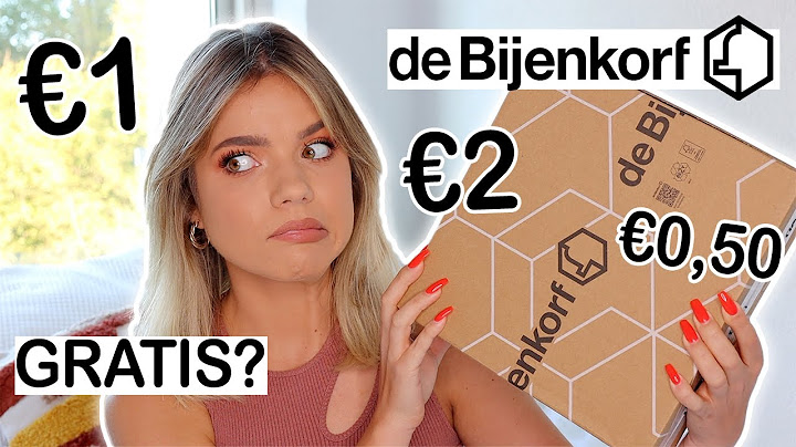 IK KOCHT T GOEDKOOPSTE VAN DE BIJENKORF & dit kreeg ik!! | Kristina K ❤