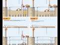 Semi top-down construction method