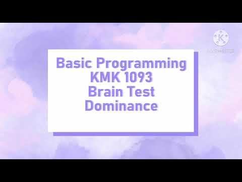 Brain Test Dominance in C++ language