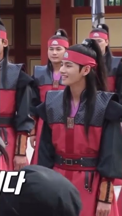 Kim Taehyung -Hwarang ( behind the scenes)