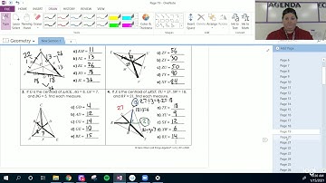 Median, Centroid, Altitude, and Orthocenter