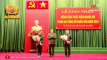 Lễ giao nhận công dân thực hiện nghĩa vụ CAND