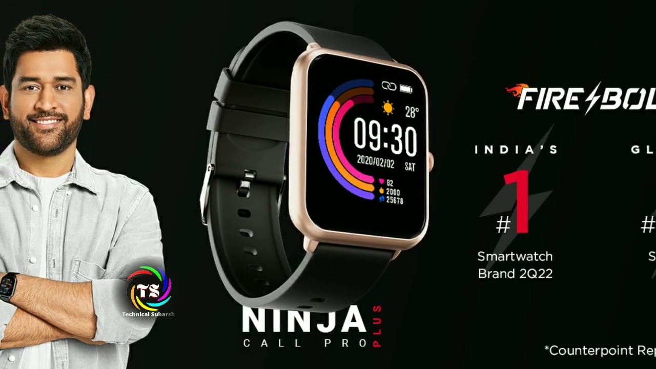 Fire Boltt Ninja Call Pro Plus 1.83" Smart Watch with Bluetooth Calling Unboxing Reviews | TS