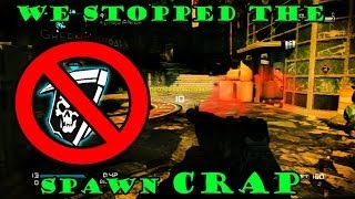 COD Ghosts Gameplay - "We Stopped The Spawn Trap, They Got Angry"