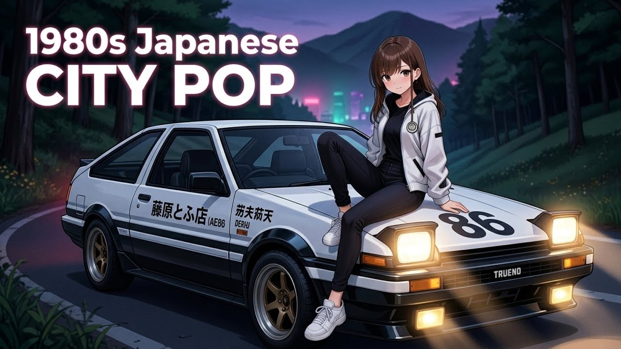 80s Japanese City Pop】Midnight Tokyo Groove, 真夜中のドライブ