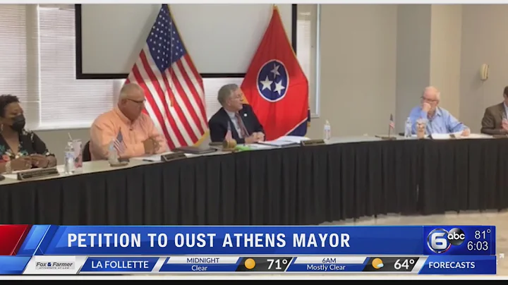 Athens city councilman files petition to oust mayor