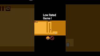 Low Rated Game !🤬🚫😱😡🎯😤 #gaming #funnygames #yputubeshorts #leveldevil