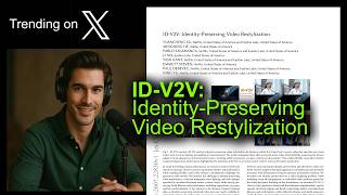 ID-V2V: Identity-Preserving Video Restylization