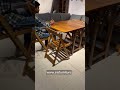 Folding dining set india’s best bespoke furniture brand 𝐈𝐑𝐢𝐬 𝗳𝘂𝗿𝗻𝗶𝘁𝘂𝗿𝗲.