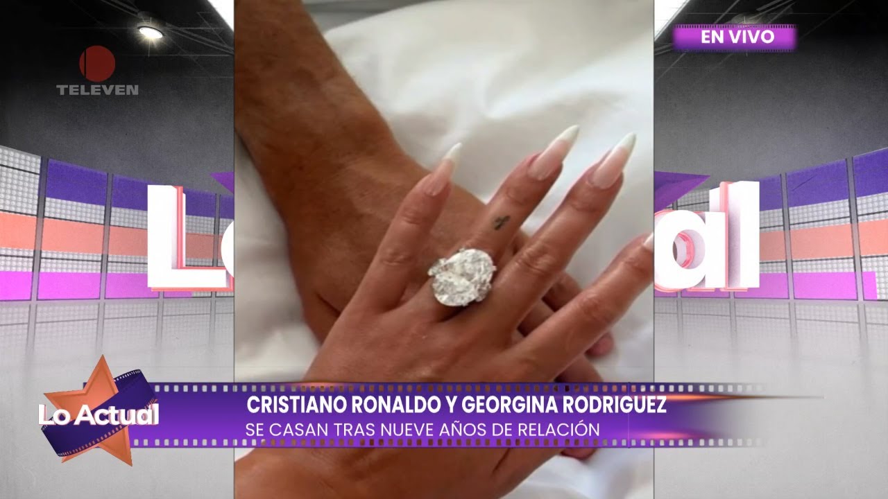 ¡Cristiano Ronaldo y Georgina Rodríguez se casan! – Lo Actual 12/08/25