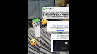 Mentok cari referensi skripsi? 😵💫📚Sekarang tinggal pakai Deep Research @GoogleIndonesia