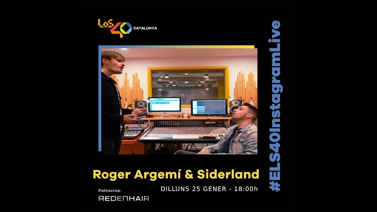 ELS40 Live amb el Roger Argemí & Siderland