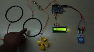 Wireless Charging Project with Voltage Display in LCD using Arduino