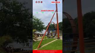 🎢 Giant Swing Installation Successful | Adventure Ride Setup