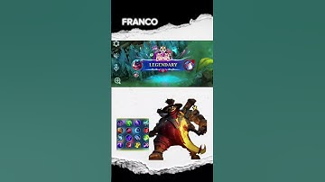 ONE SHOT FRANCO 😂😂😂 #mobilelegends #mlbb #funnyshorts