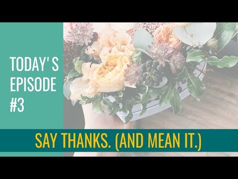 Venue Marketing 101 Series - Episode 3: Say Thanks. (And mean it.)