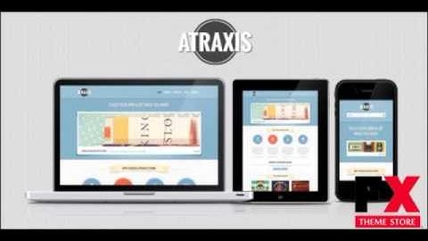 Preview Atraxis - Creative Portfolio WordPress Theme TForest