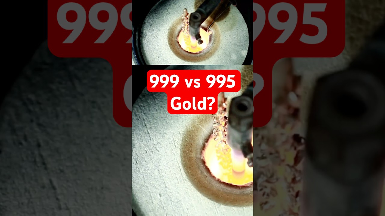 ⁣999 Gold vs 995 Gold: what is the difference?