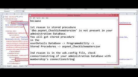 Could not find stored procedure 