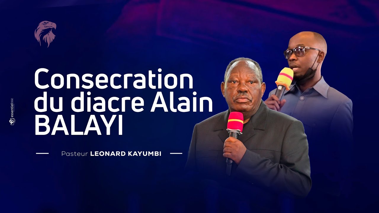 Consécration du Diacre Alain BALAYI comme Pasteur du TEMPLE DU PLEIN EVANGILE TABERNACLE