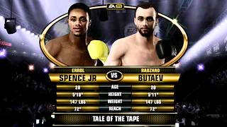 Errol Spence Jr vs Radzhab Butaev FULL FIGHT | Fight Night Champion AI Simulation Gameplay screenshot 1