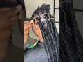 How to install Rihanna jumbo faux locs #fauxlocs