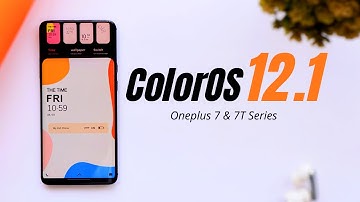 Finally🤩Official ColorOS 12.1 for Oneplus 7, 7pro, 7T, 7TPRO with ALWAYS-On Display & NEW FEATURES 😍