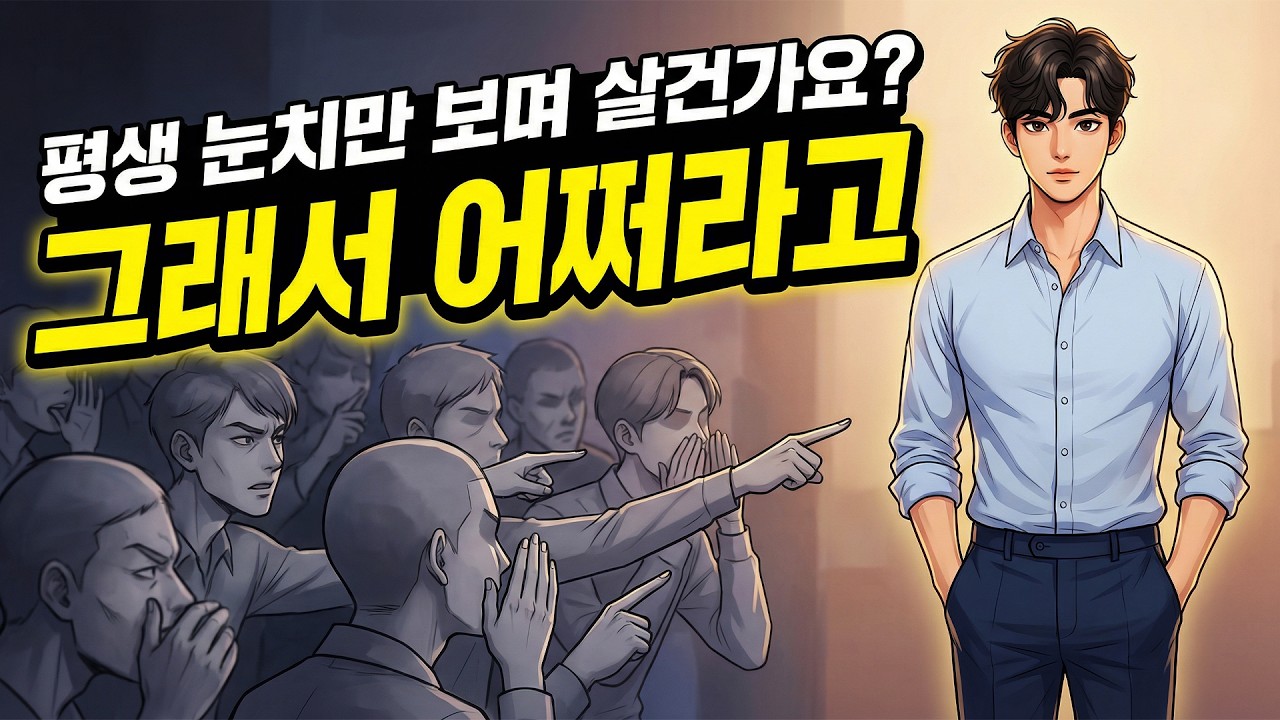 남들이 내 욕할까 봐 무서운 당신이 꼭 알아야 할 '소름 돋는 사실#자존감 #인간관계 #심리학 #멘탈관리 #남눈치 #동기부여 #자기계발 #스포트라이트효과 #심리법칙 #마인드셋