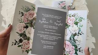 Czekoladki Ślubne z Kwiatowym Motywem | Pastelowe Róże | Personalizacja Gratis | Eteryczne nr 5 video
