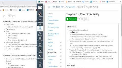 Creating and Using Multiple Files in Gedit